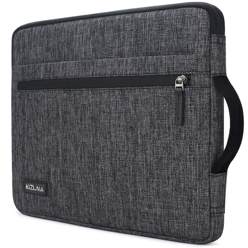 kizuna 13-13.3 inch Laptop Sleeve Case Water Resistant for 14" IdeaPad Flex 5i /13" MacBook Air 2017/14" Lenovo ThinkPad X1 Carbon/Yoga S740/14 ThinkPad T14 2022/Huawei/HP Computer Bag, Grey - Image 1